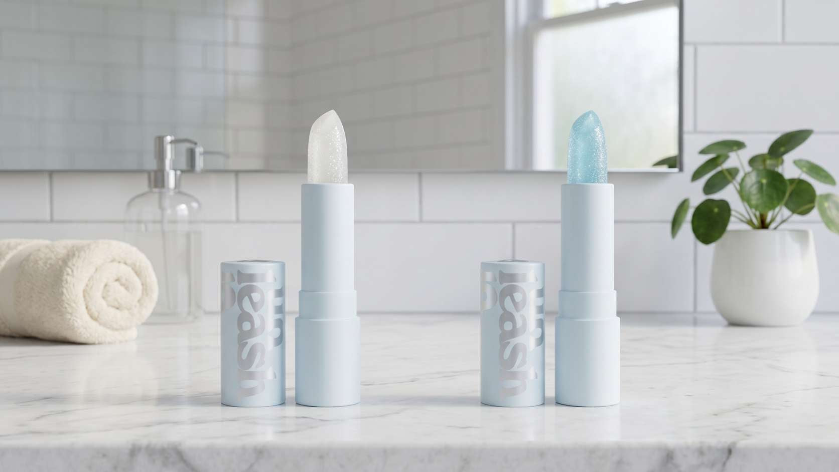 Colección de bálsamos labiales de skincare coreano original para hidratar y reparar labios agrietados