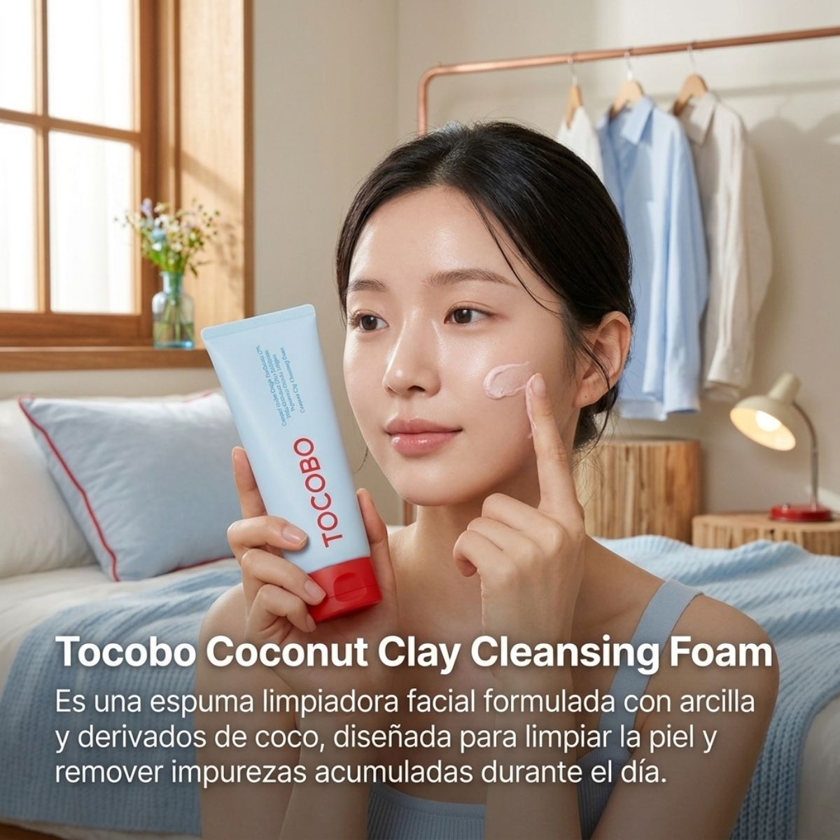 Tocobo Kit Antiedad Limpiador + Contorno + Doble Protección Solar - Rutina Completa K-Beauty