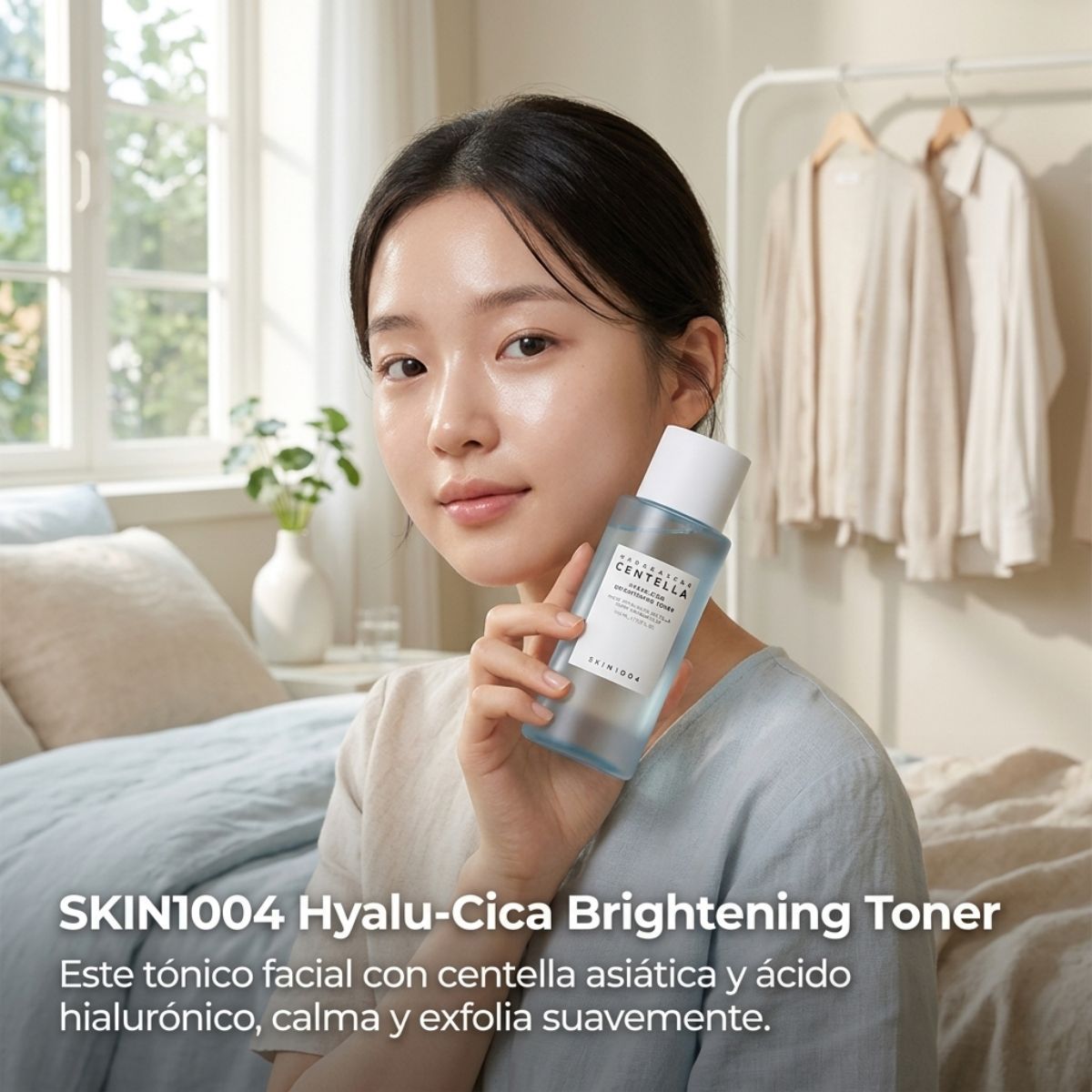 SKIN1004 + Anua Set Hidratación Profunda Sérum + Tóner + Crema + Stick - Rutina Coreana 4 Pasos