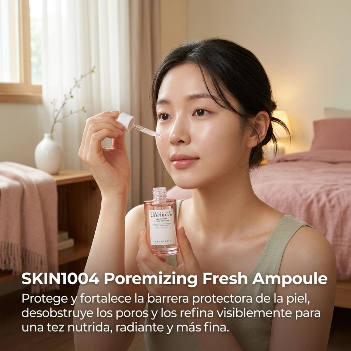 SKIN1004 + Medicube Rutina Antiporos Tóner + Ampolla + Crema Colágeno
