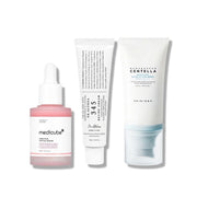 Rutina Coreana 3 Pasos Sérum PDRN + Crema Post-Acné + Protector Solar