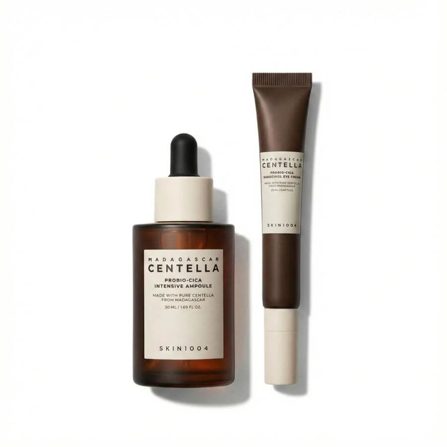 SKIN1004 Probio-Cica Anti-Aging Duo: Intensive Ampoule + Bakuchiol Eye Cream