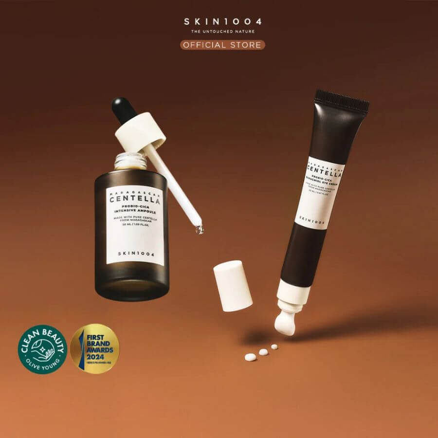 SKIN1004 Probio-Cica Anti-Aging Duo: Intensive Ampoule + Bakuchiol Eye Cream