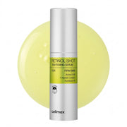 Celimax The Vita-A Retinol Shot Tightening Serum. Envase principal del sérum reafirmante con retinol coreano.