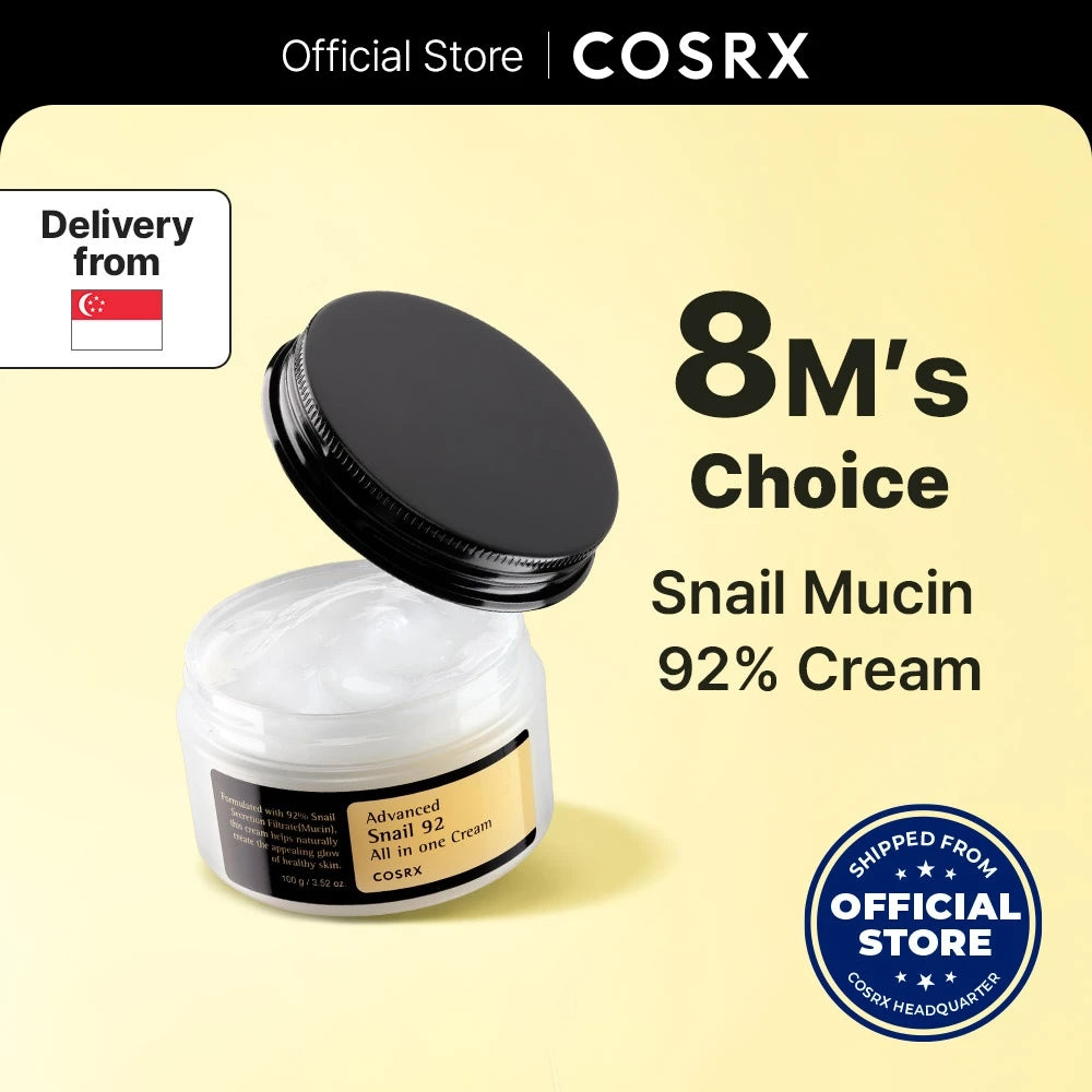 Cosrx Advanced Snail 92 All In One Cream 100g Regeneradora