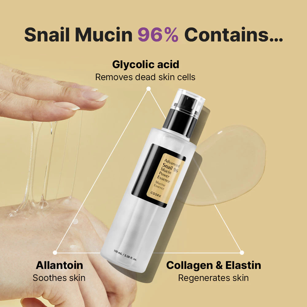 Cosrx Advanced Snail 96 Mucin Power Essence 100ml Esencia Reparadora