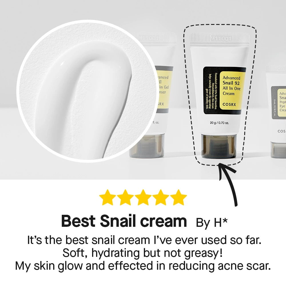Cosrx All About Snail Kit 4-Step