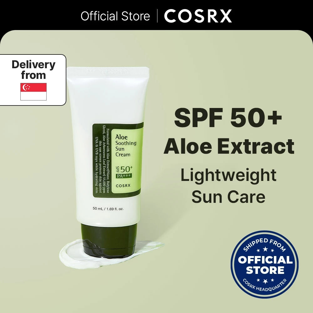 Cosrx Aloe Soothing Sun Cream 50ml Crema Solar
