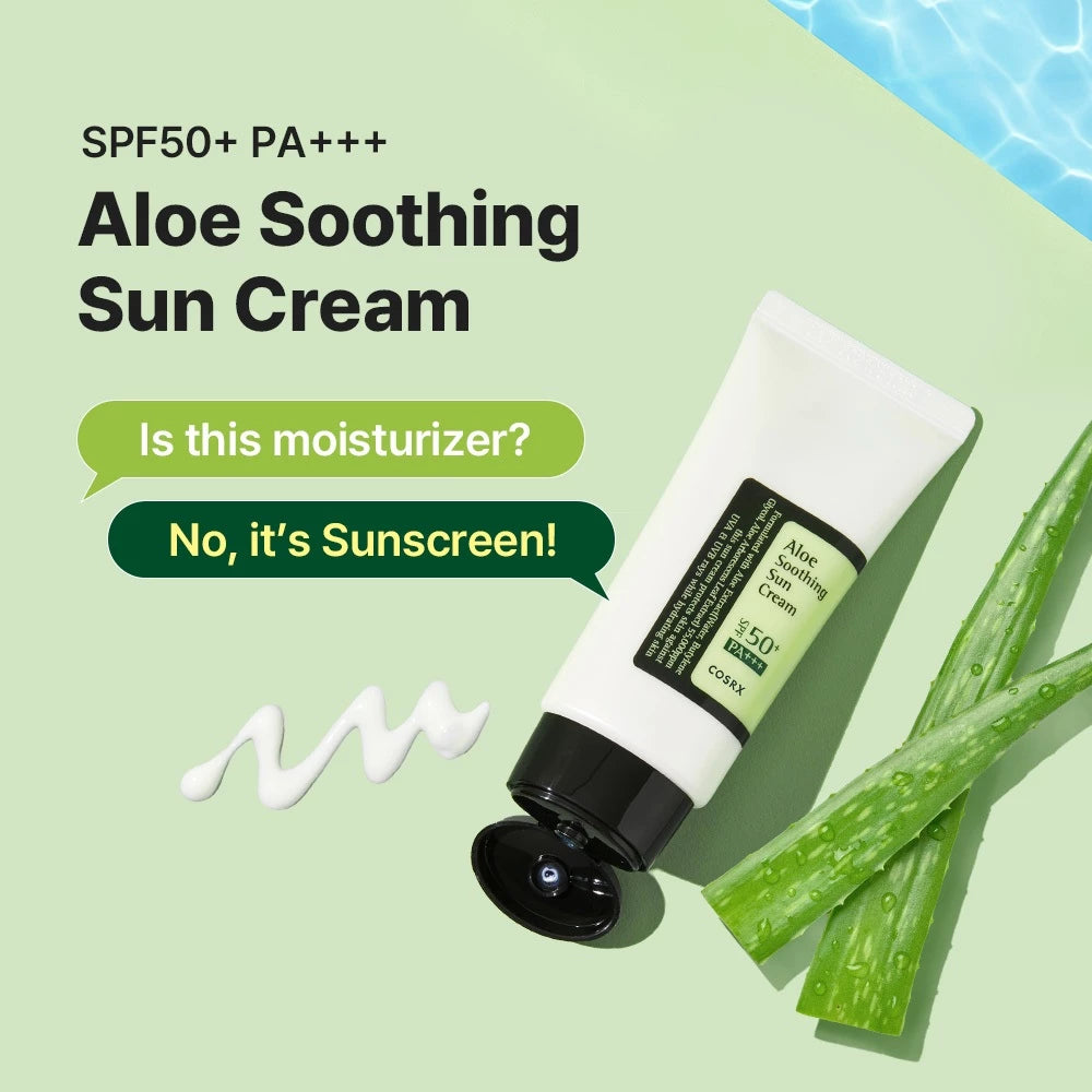 Cosrx Aloe Soothing Sun Cream 50ml Crema Solar