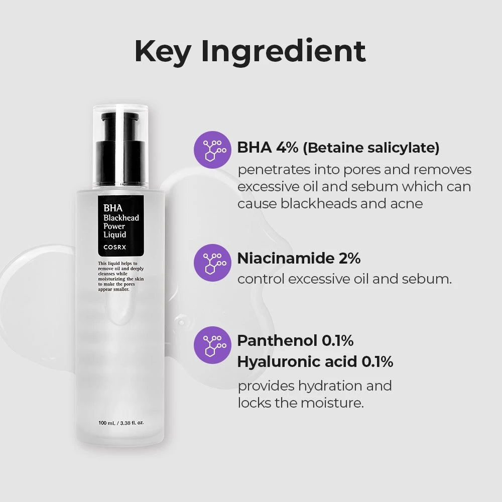 Cosrx BHA Blackhead Power Liquid 100ml Exfoliante