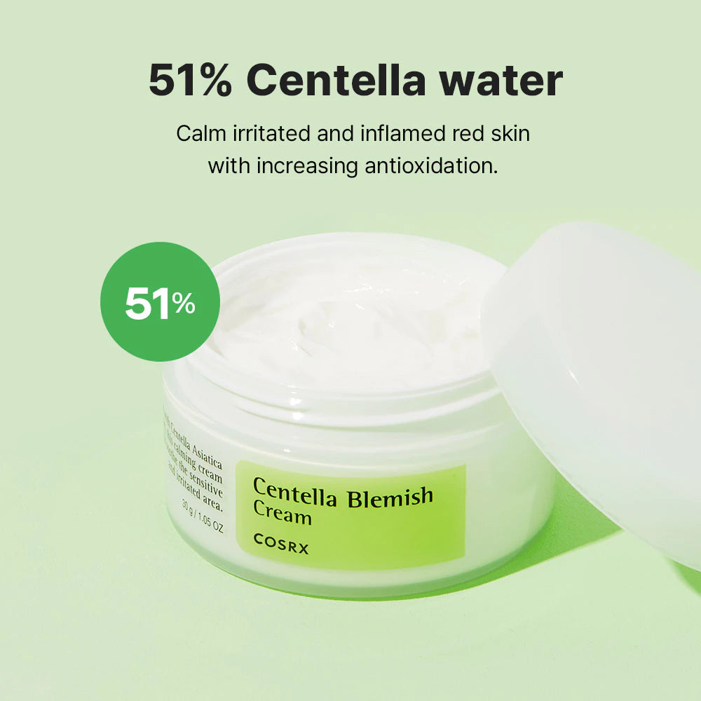 Cosrx Centella Blemish Cream 30g Crema Asiática