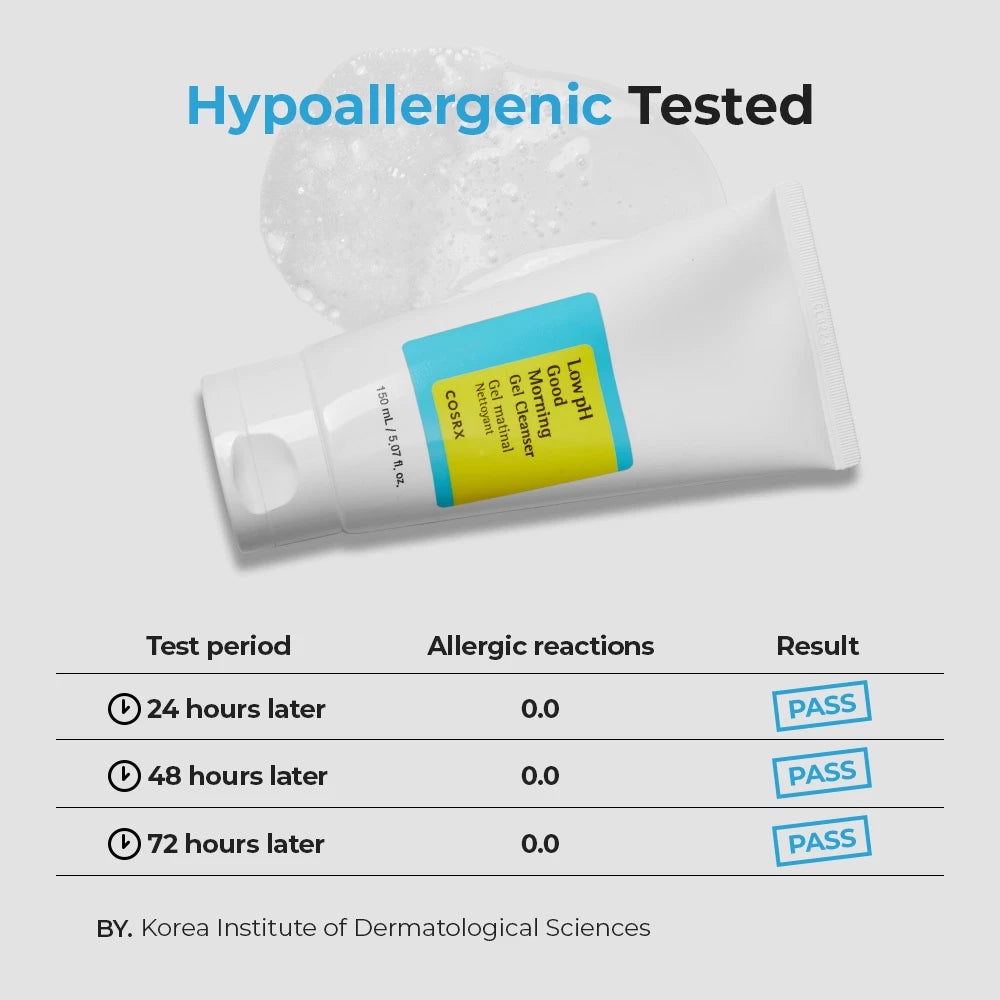 Cosrx Low pH Good Morning Gel Cleanser 150ml Limpieza Profunda