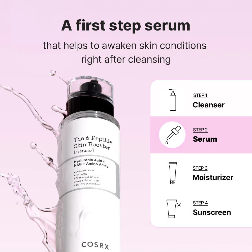 Cosrx The 6 Peptide Skin Booster Serum 150ml Suero Rejuvenecedor