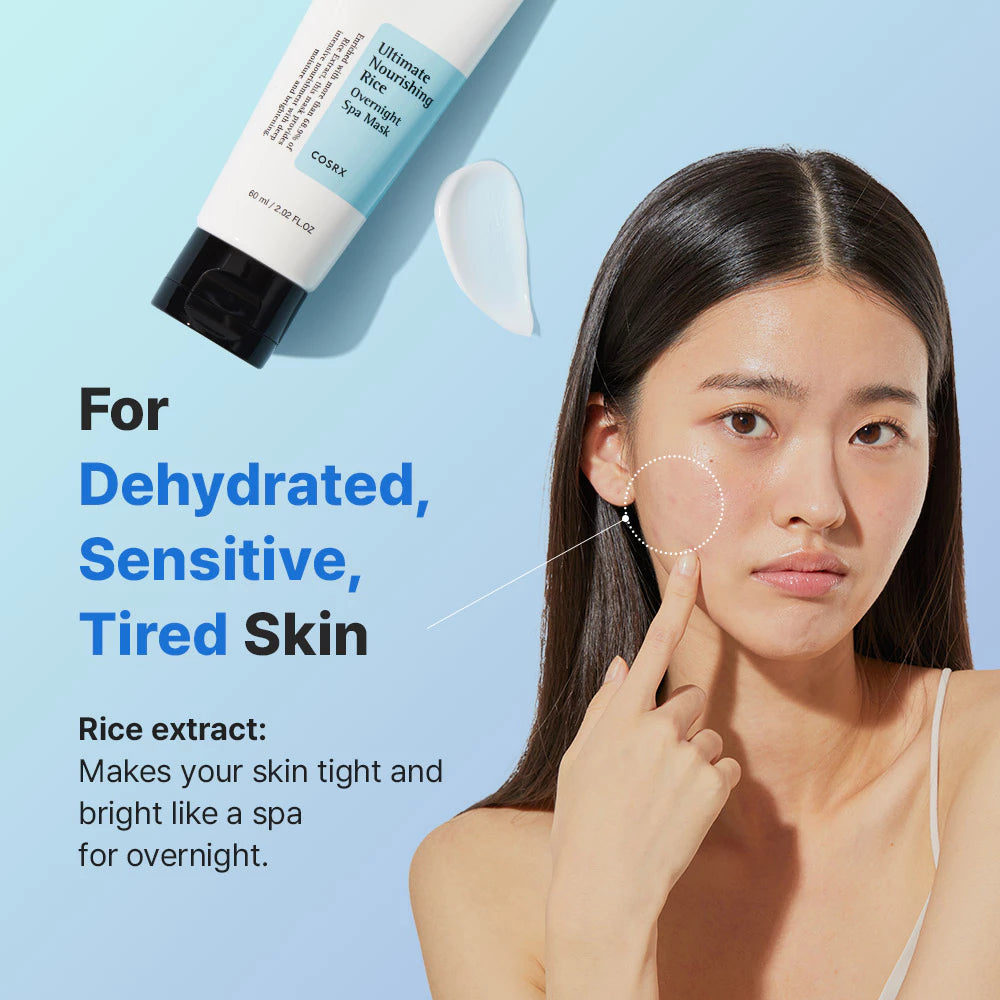 Cosrx Ultimate Nourishing Rice Overnight Spa Mask 60g Mascarilla
