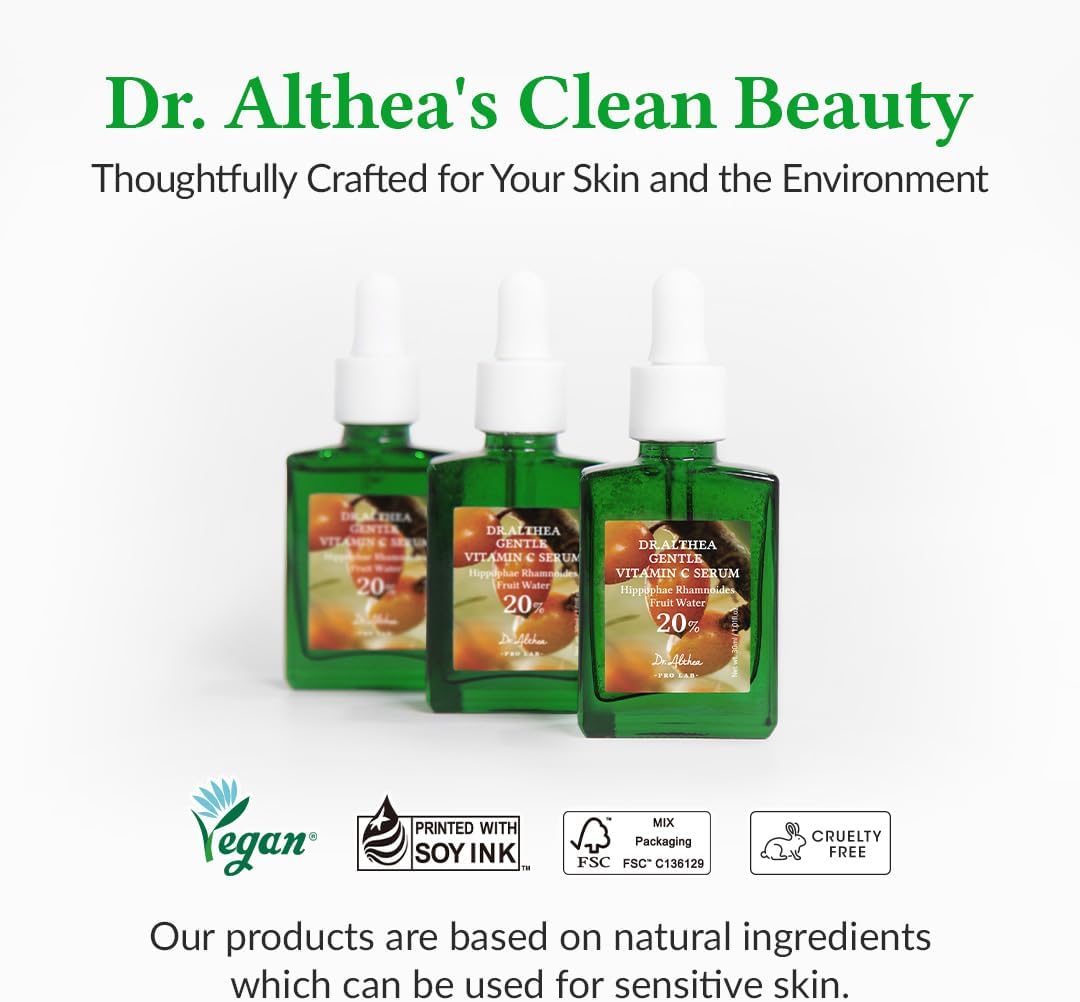 Dr.Althea Gentle Vitamin C Serum 20% 30ml Suero Iluminador