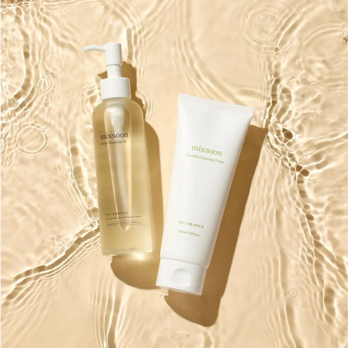 Mixsoon Double Cleansing Set (o Double Step Cleansing Duo Set) es el pack definitivo para dominar el arte de la doble limpieza sin complicarse la vida