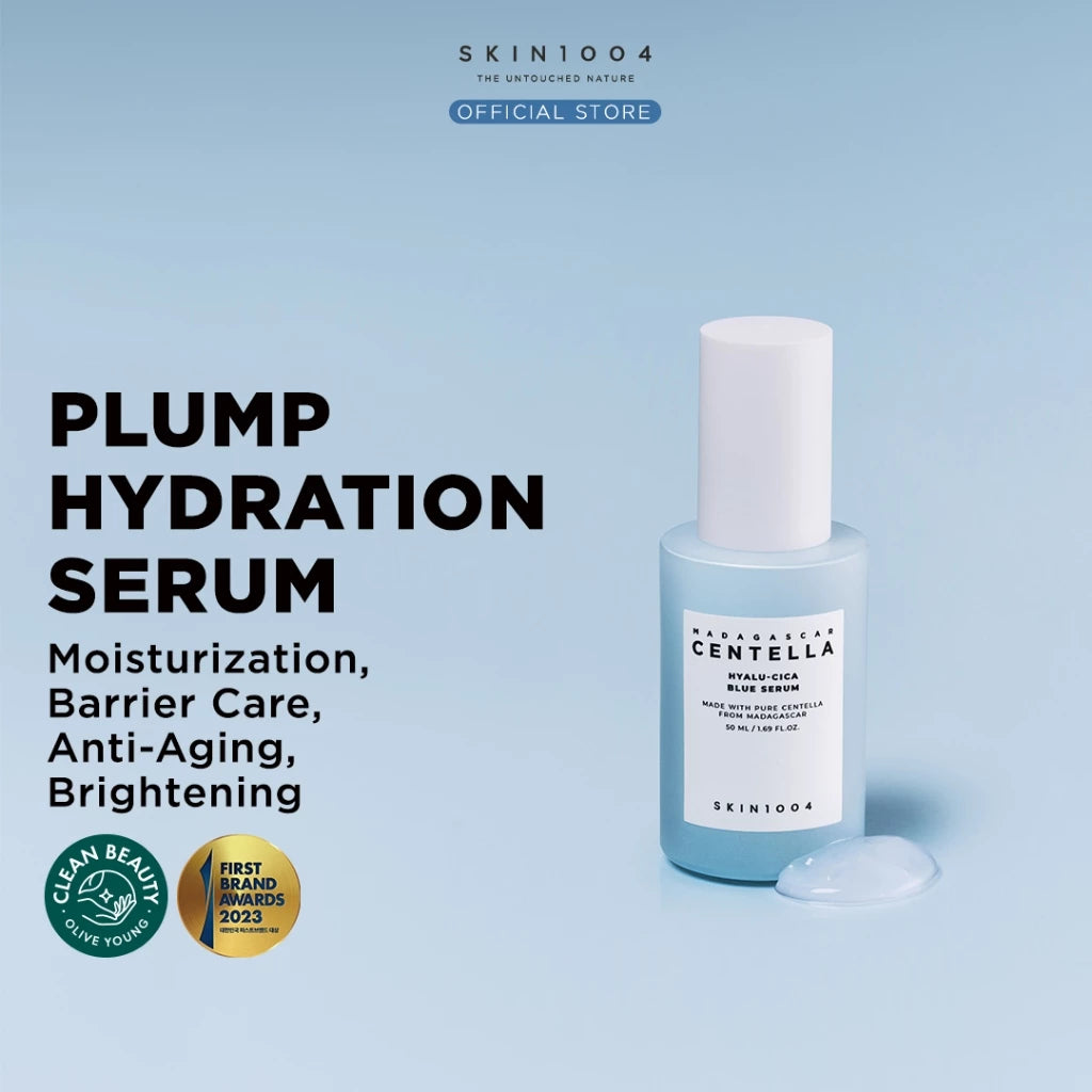 SKIN1004 Madagascar Centella Hyalu-Cica Water-Fit Sun Stick + Blue Serum Pack