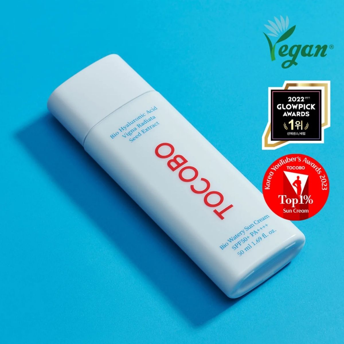 textura suero ligero protector bio watery tocobo