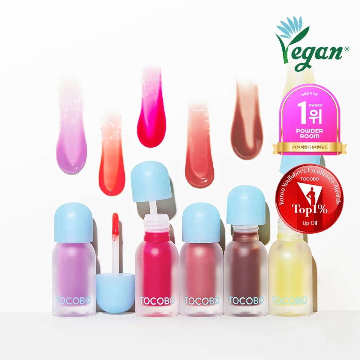 Tocobo Juicy Berry Plumping Lip Oil Brillo Labial