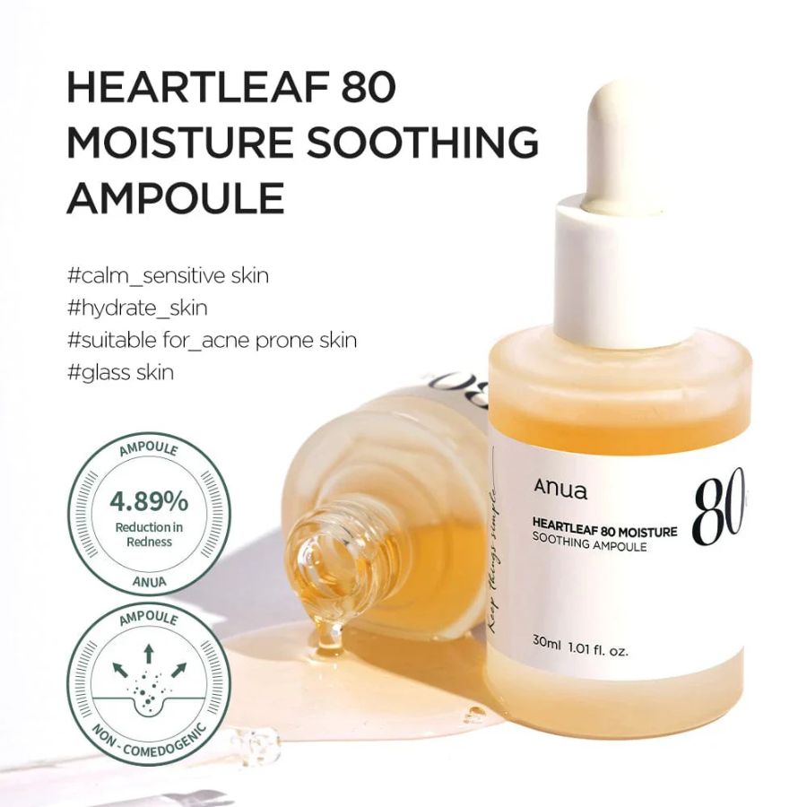 Textura gel acuoso suero hidratante para piel con acne y rojeces