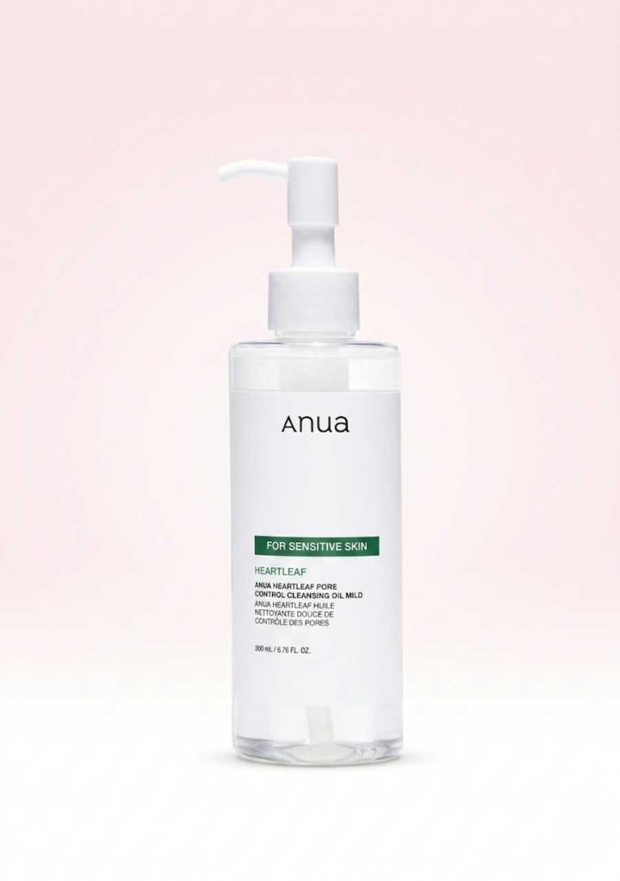 como usar anua heartleaf cleansing oil mild rostro