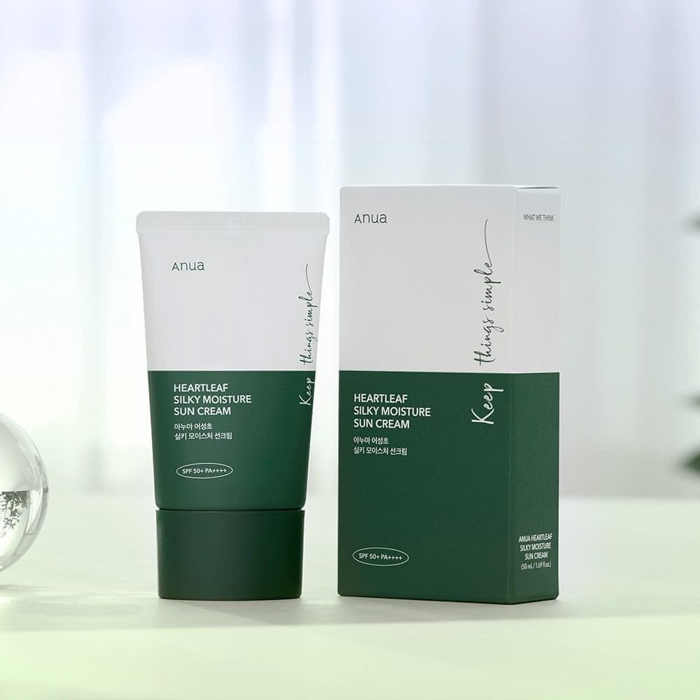 Textura locion sedosa protector solar coreano invisible para piel con acne