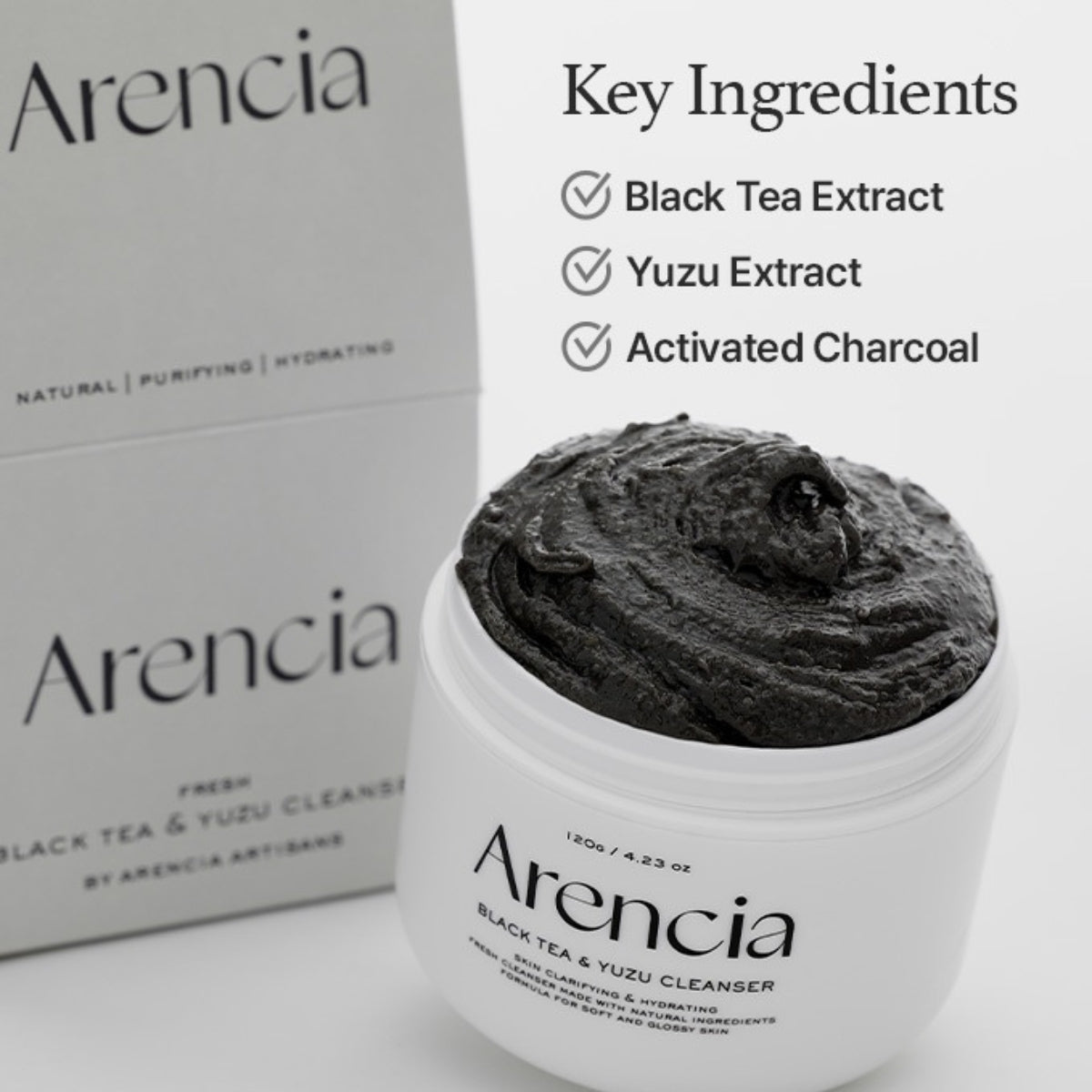 Beneficios del te negro antioxidante y yuzu para revitalizar la piel