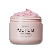 Limpiador iluminador textura mochi Arencia Rosehip Rice Cleanser