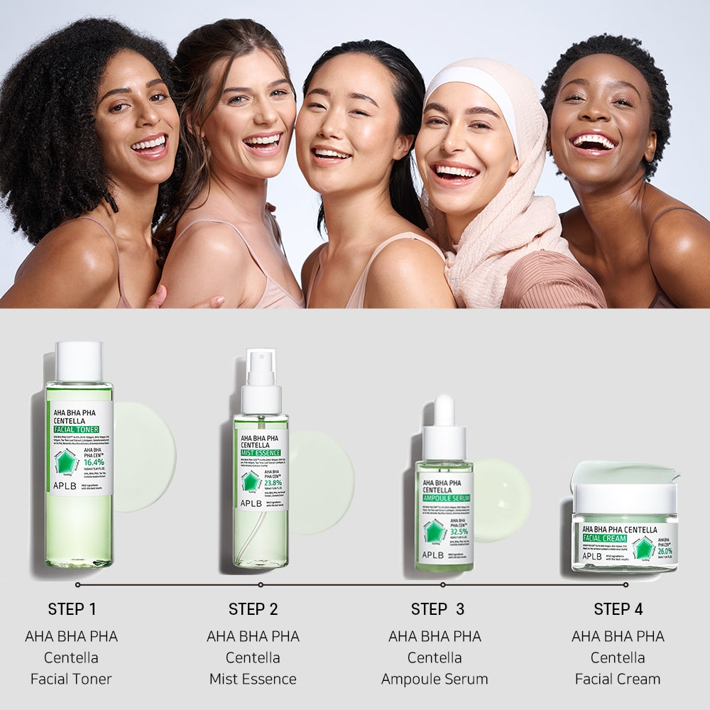 APLB AHA BHA PHA Centella Facial Cream 55ml Crema Facial