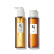 Kit rutina antiarrugas ginseng Beauty of Joseon aceite limpiador y esencia