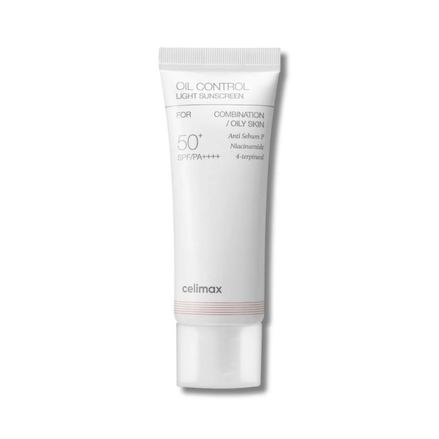 Protector solar ligero piel grasa Celimax Oil Control SPF50