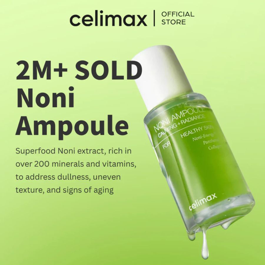 Ampolla hidratante de noni textura ligera sin pegajosidad