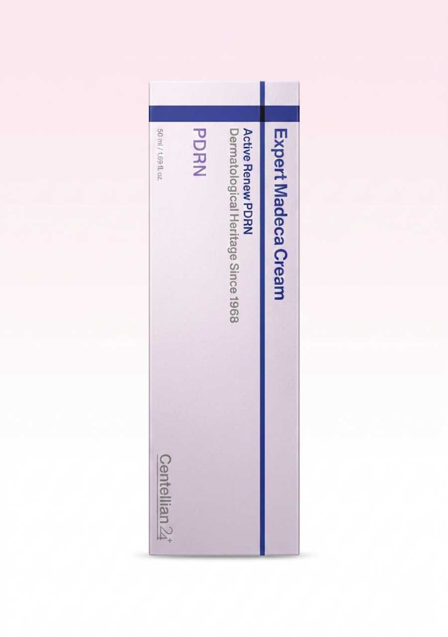 empaque crema madeca active renew pdrn centellian24 coreana