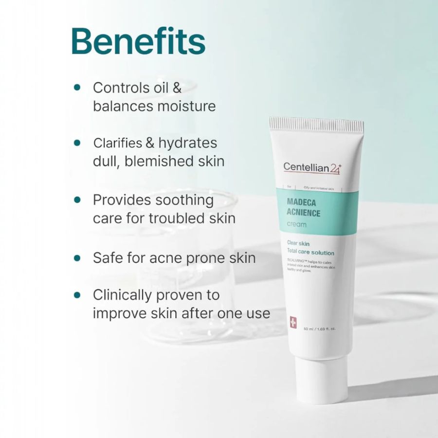 crema facial centellian24 control de sebo y manchas