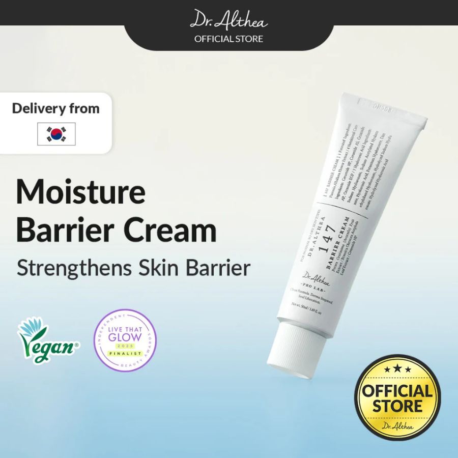 La Dr.Althea 147 Barrier Cream (antes conocida como Azulene 147HA) es la hermana nutritiva de la famosa 345 Relief Cream