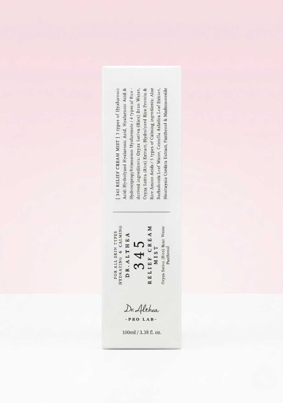 empaque spray calmante dr althea 345 bifasico coreano