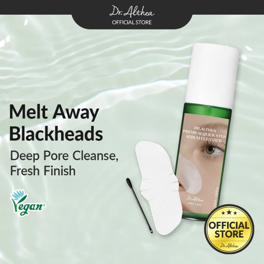 El Dr.Althea Premium Quick Step Sebum Cleanser hace honor a su nombre: es Rápido