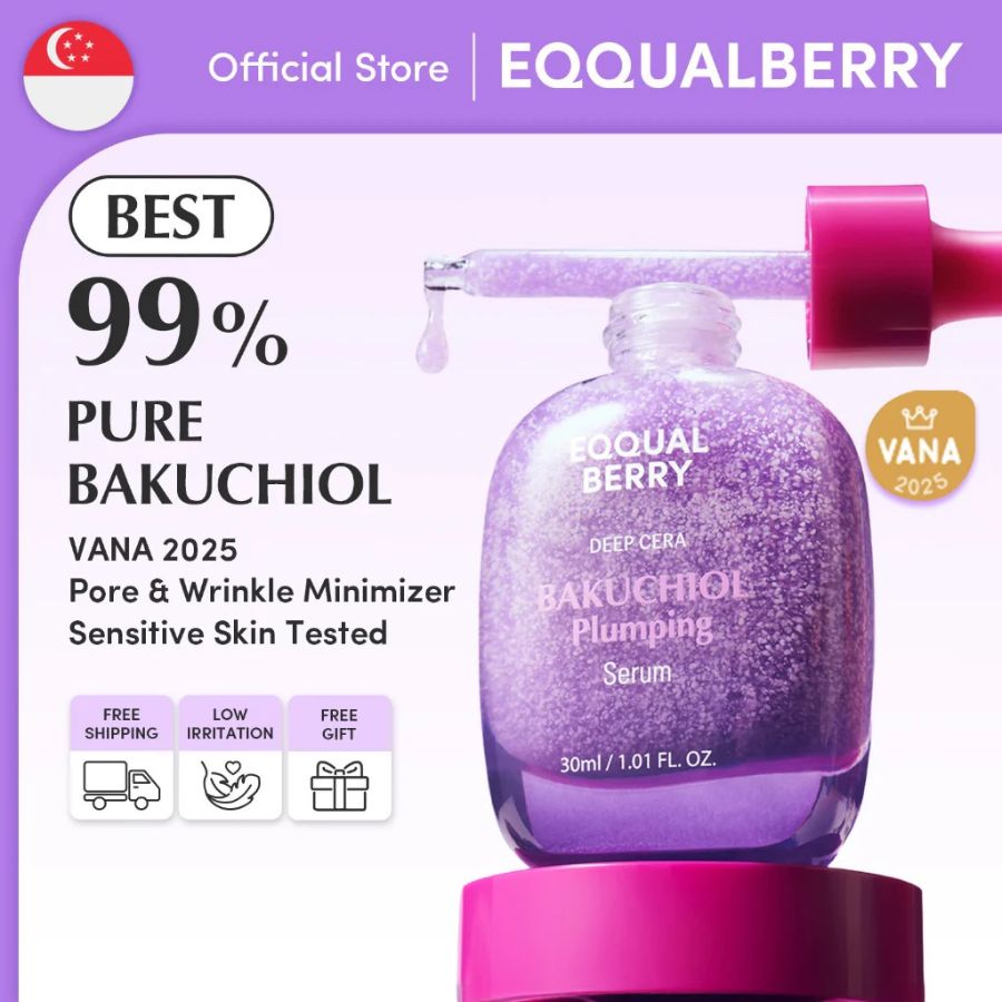 empaque serum bakuchiol eqqualberry vegano coreano
