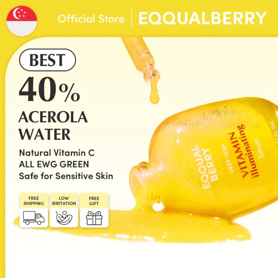 empaque serum vitaminas eqqualberry vegano coreano