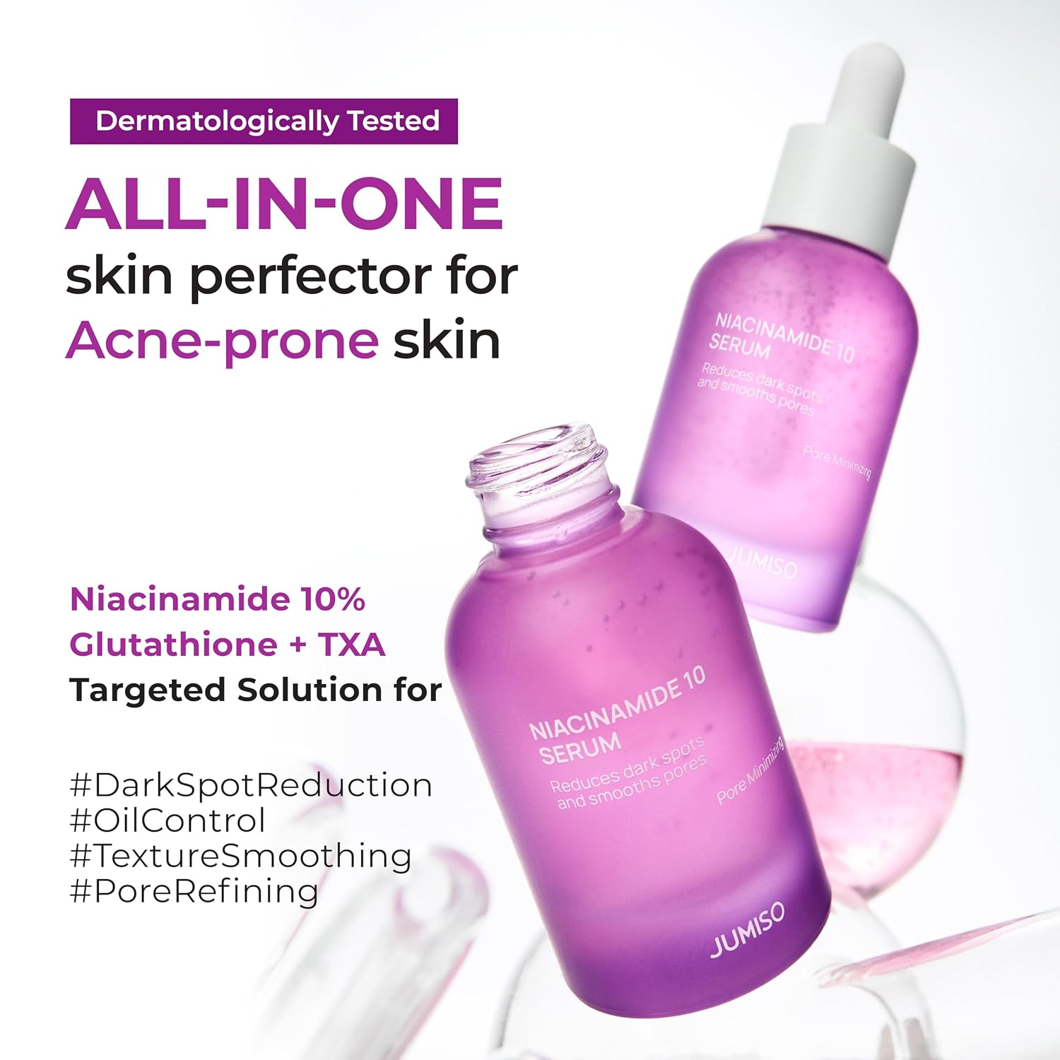suero facial jumiso manchas y poros dilatados