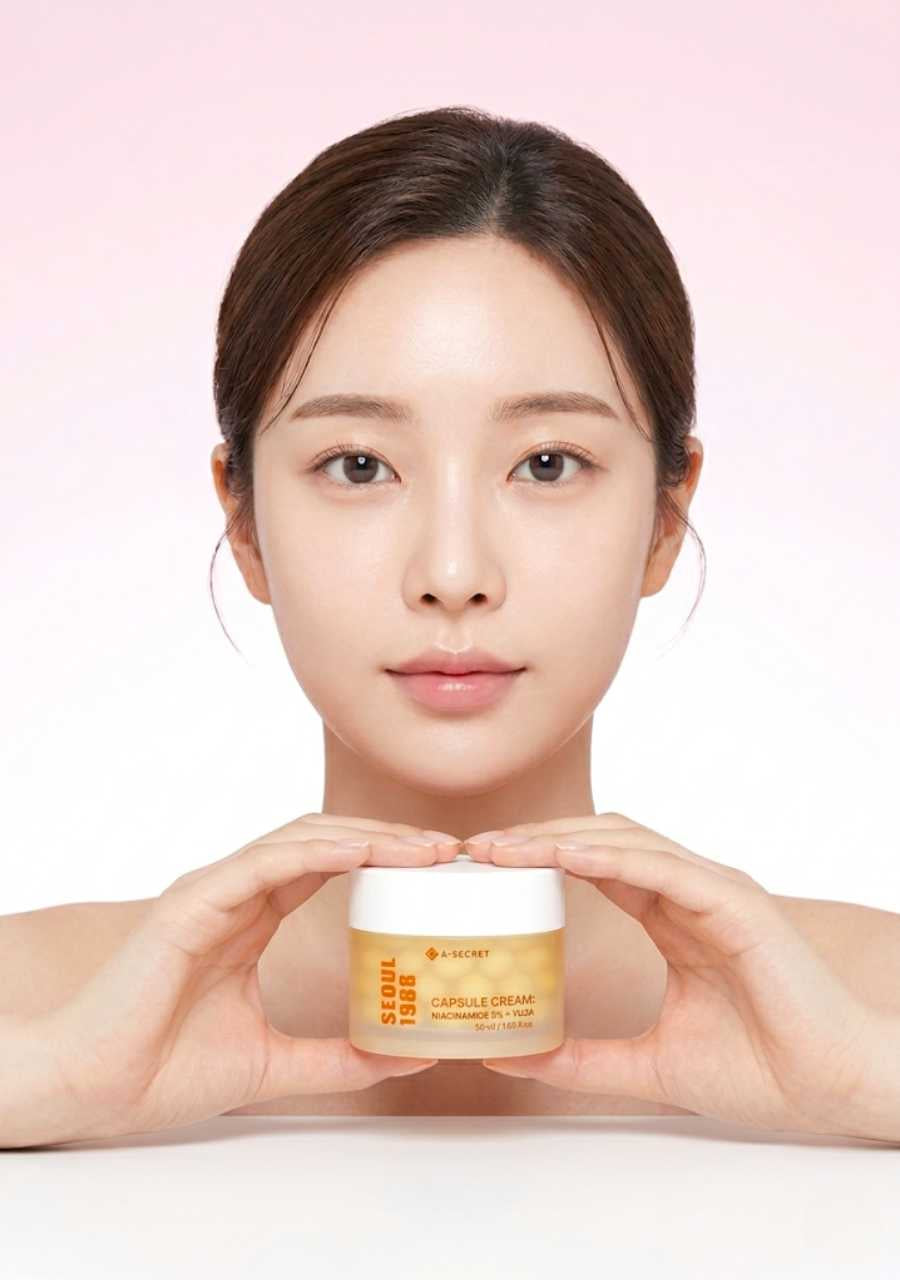 antes y despues k secret seoul 1988 capsule cream rostro