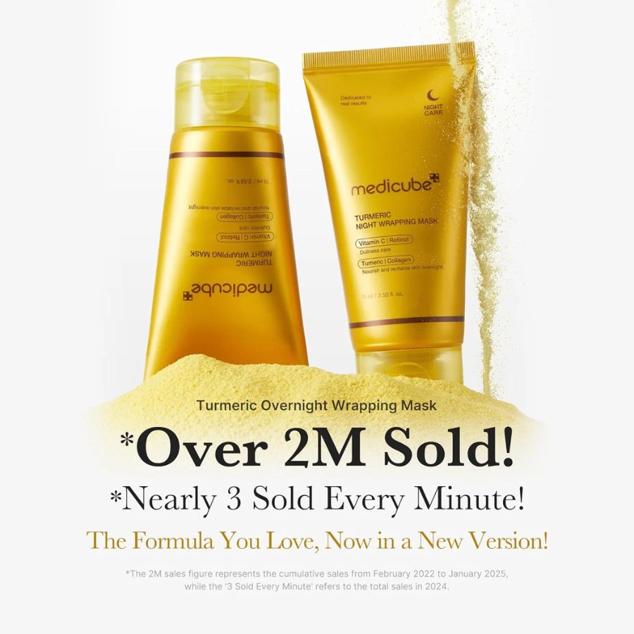 Medicube Turmeric Night Wrapping Mask