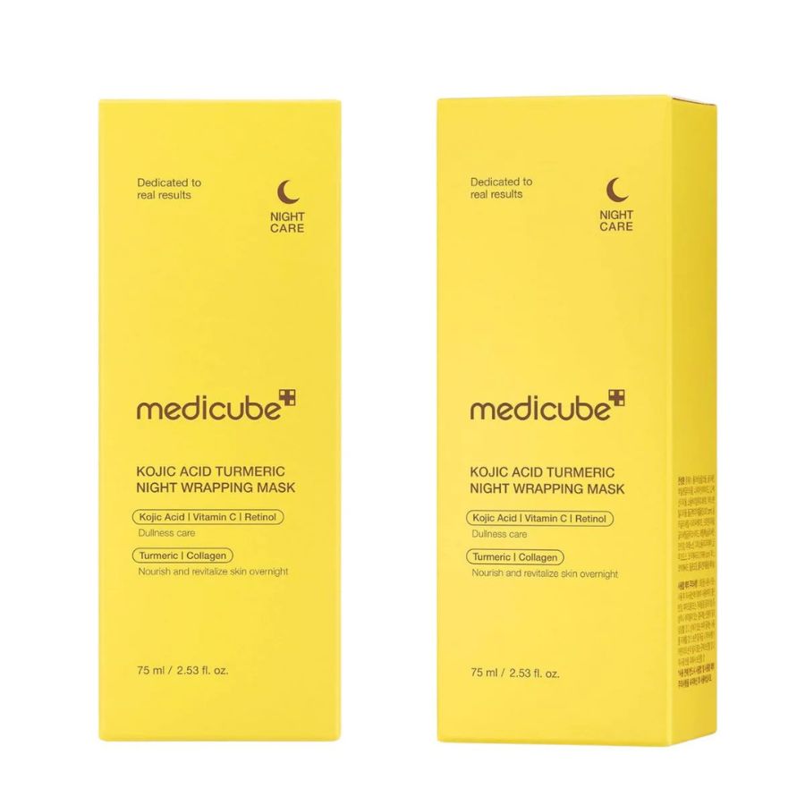 Caja Medicube Turmeric Night Wrapping Mask