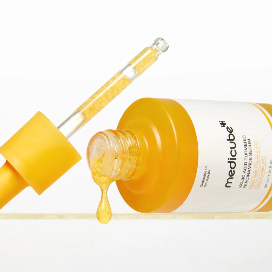 Serum despigmentante Medicube acido kojico y curcuma manchas oscuras