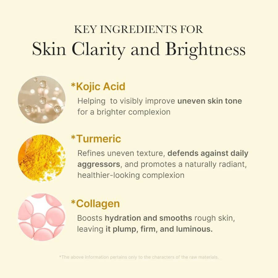 Tratamiento nocturno para melasma y marcas con curcuma y acido kojico