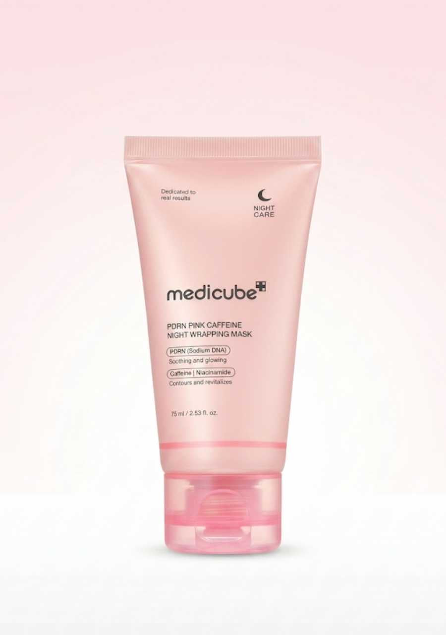 mascarilla peel off medicube cafeina rostro hinchado