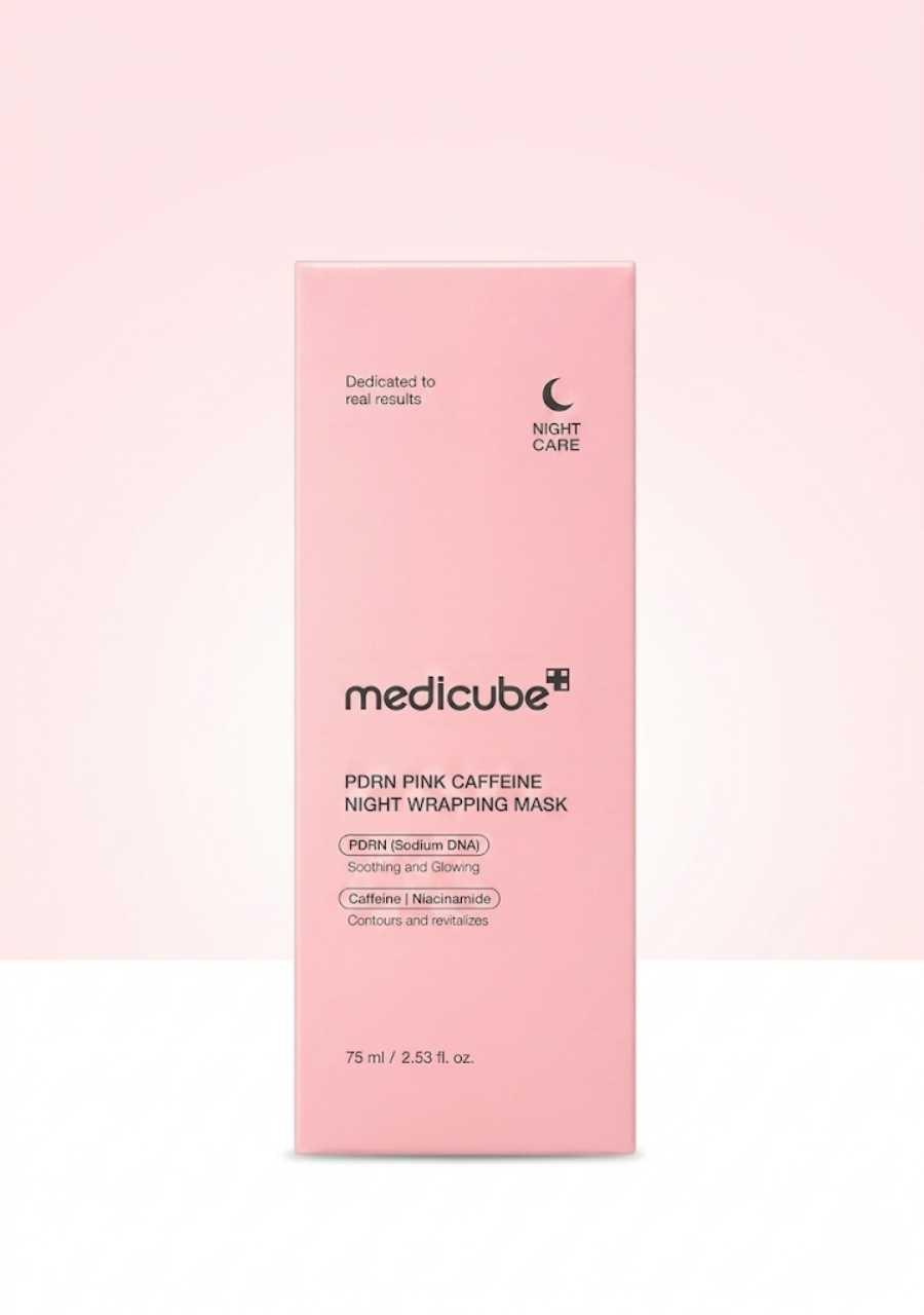 empaque mascarilla film envolvente medicube pdrn coreana