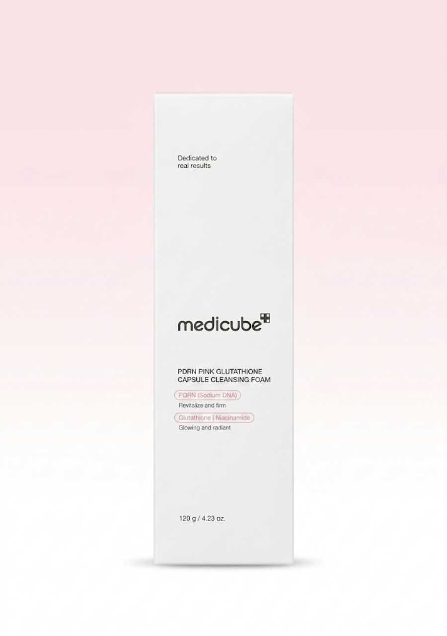 empaque limpiador iluminador medicube pdrn glutation coreano
