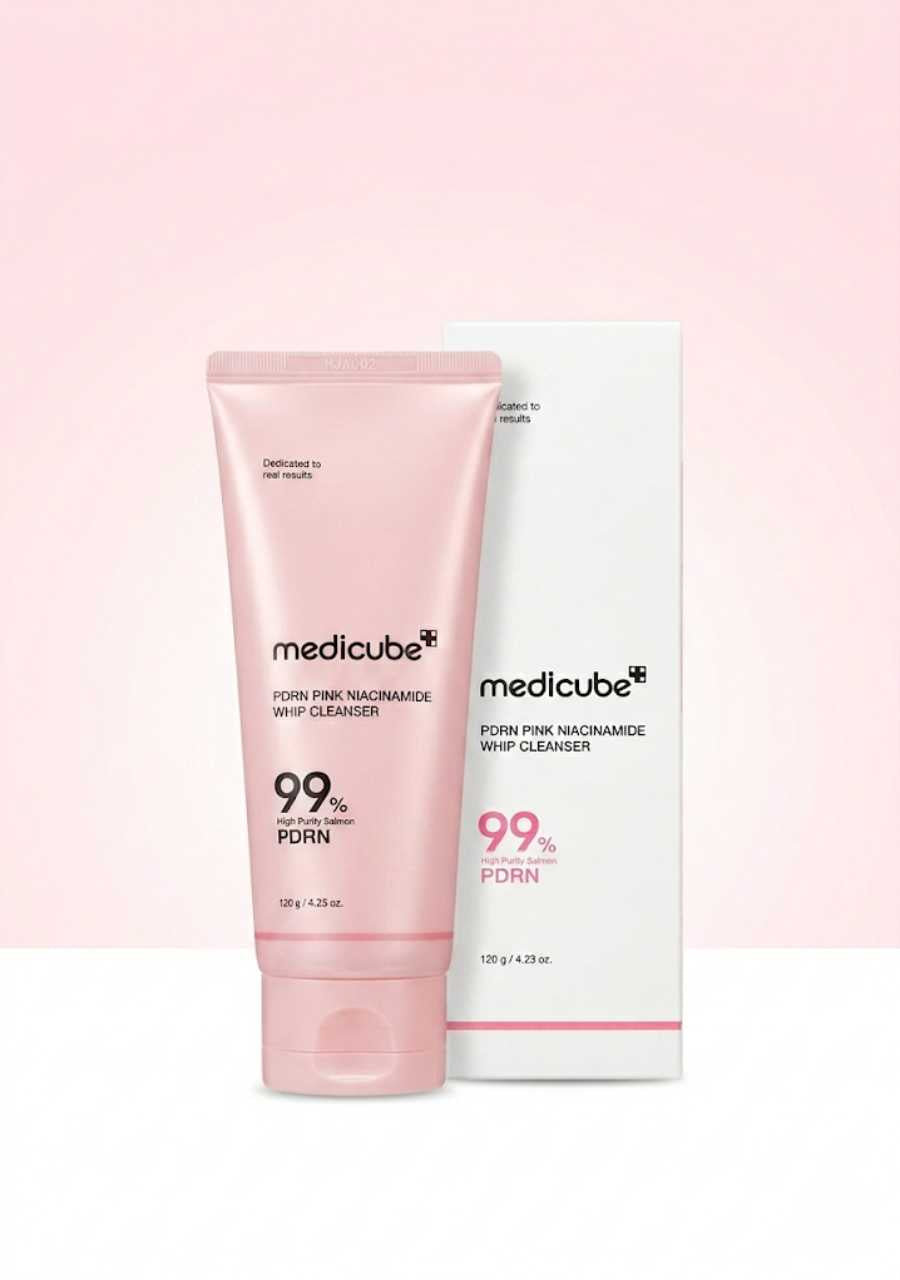 textura espuma densa crema batida whip cleanser medicube