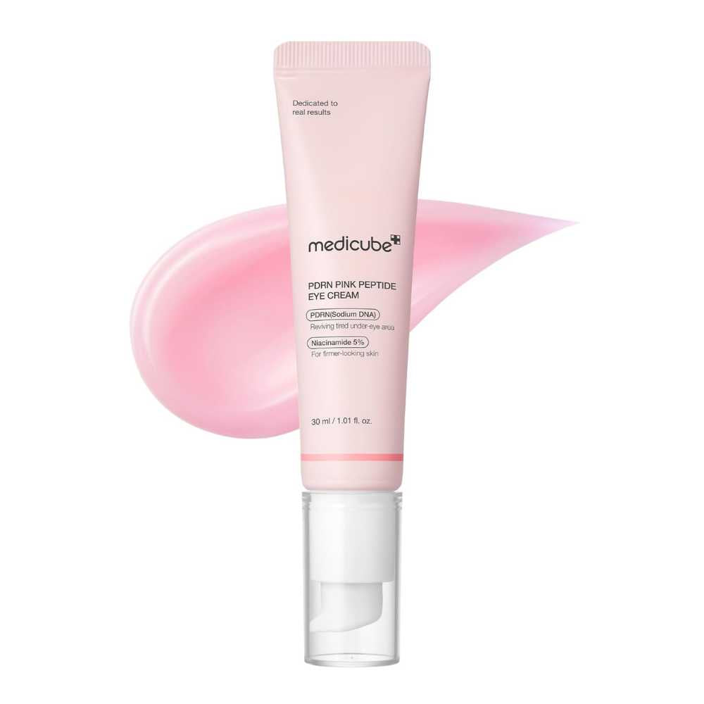 contorno de ojos medicube pdrn pink peptide eye cream 30ml